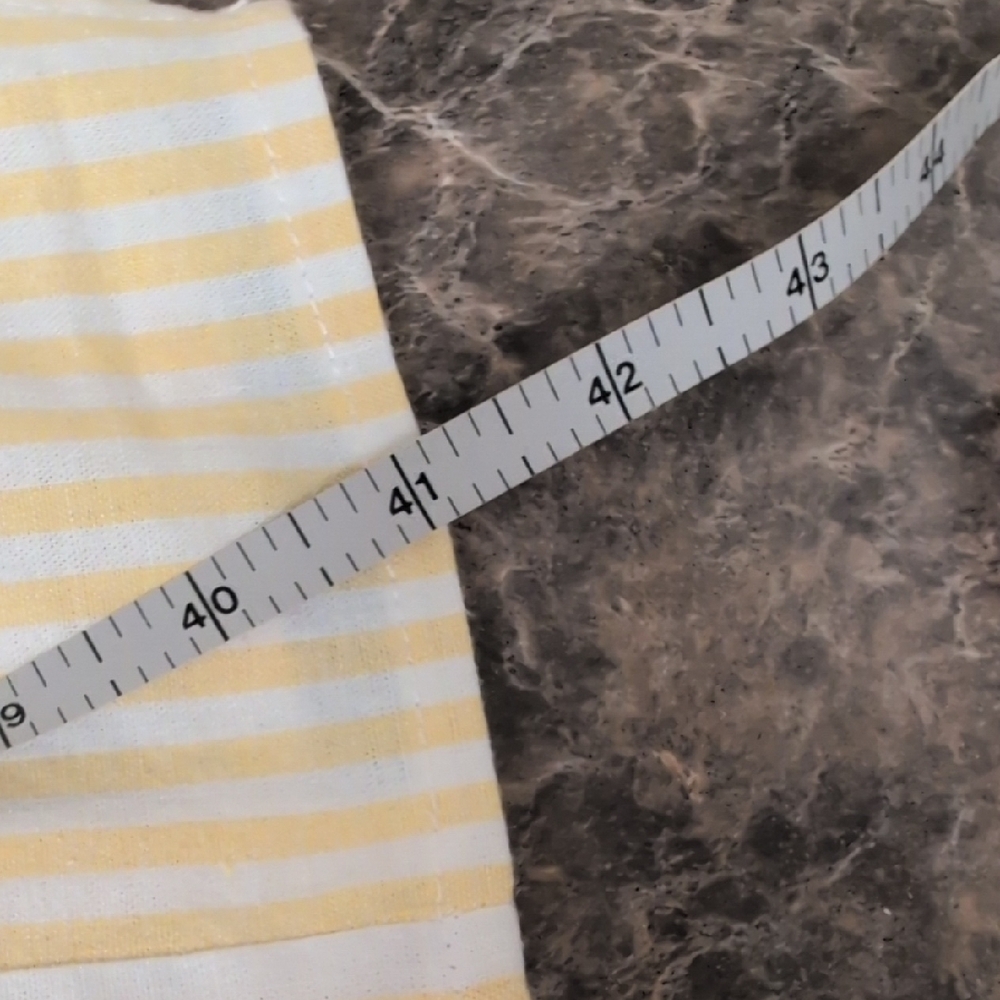 Altar'd State 💛 And White 🤍 Striped Midi Dress - Picture 6 of 6